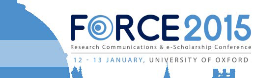 Scholarly Communication and Citizen Science at FORCE2015 conference, Oxford